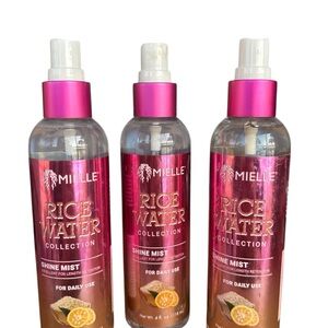 Bundle for 3 bottles of Rice Water Collection Shine Mist - Pink